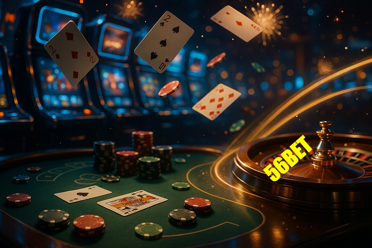 Jogos emocionantes no 56BET