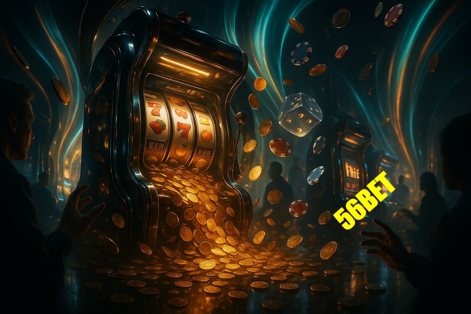 Diversos jogos de caça-níqueis